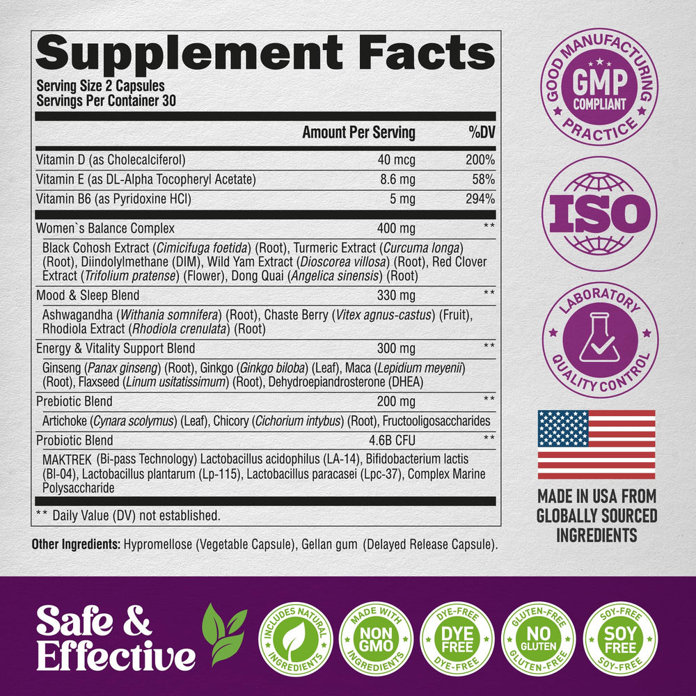 Wellness support for mood, sleep, and energy