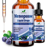 8-in-1 menopause liquid drops bottle – blueberry flavor