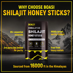 Natural Himalayan Shilajit with saffron and honey