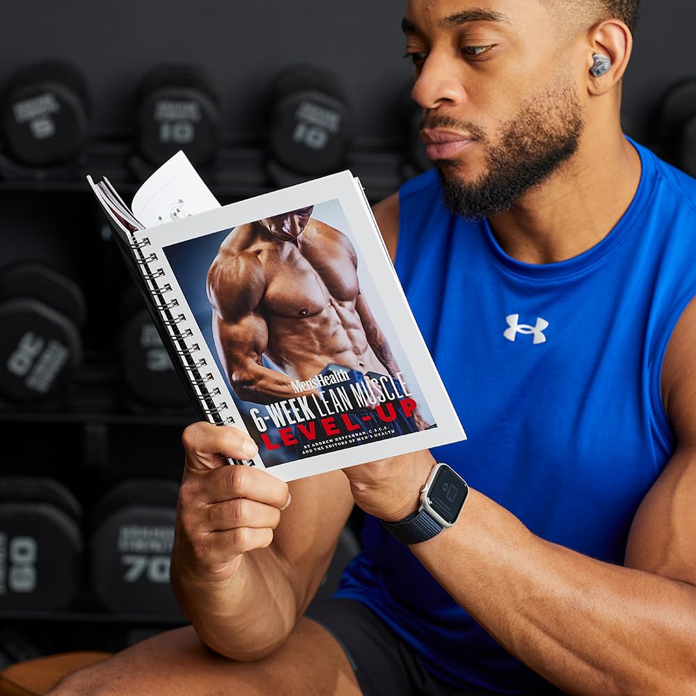 Men's Health 6-week total-body workout schedule image demonstrates weekly routines for balanced gains.