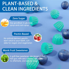 Non-GMO and vegan certification icons