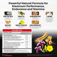 MEN'S PeakPerformance Male Maximizer tongkat-ali close-up hints at daily vitality