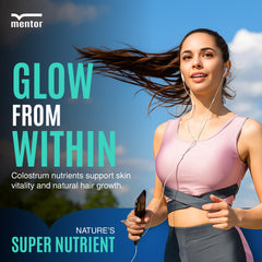 Bovine colostrum powder ingredient profile