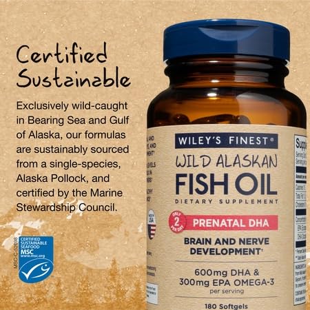 Mercury-free SQF-certified prenatal fish oil