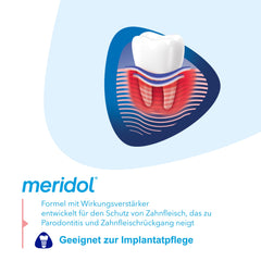 Meridol Parodont Expert product in a medical care setting