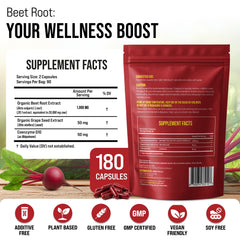 Product image collage of MERRY VITA Beet Root Capsules