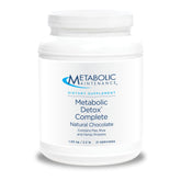 Metabolic Detox Complete chocolate shake packaging front