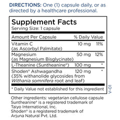 Box packaging and bottle of Metabolic Maintenance Ashwagandha Plus