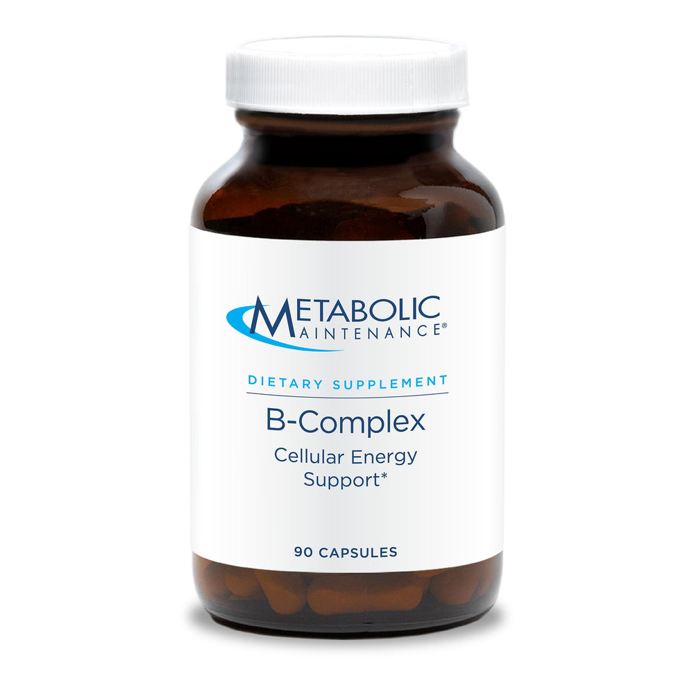 Label of Metabolic Maintenance B-Complex bottle
