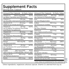 BPA-free recycled amber bottle and packaging of Metabolic Maintenance The Big One