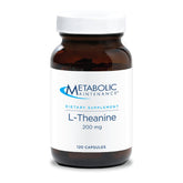 Metabolic Maintenance L-Theanine Suntheanine 120 capsules bottle