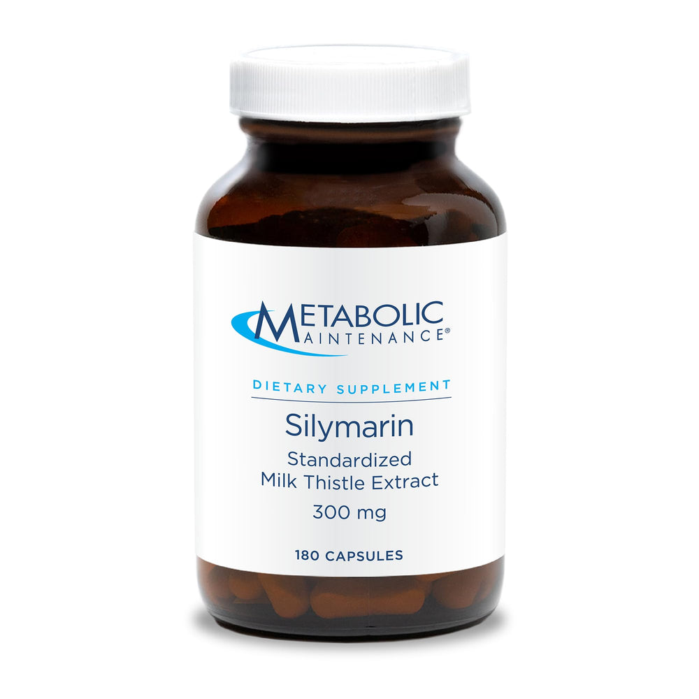 Bottle of Metabolic Maintenance Silymarin for liver support