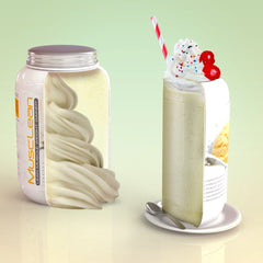 Metabolic Nutrition MusClean nutrition label close-up communicates fortified vitamins and minerals.