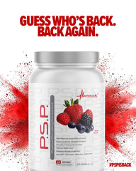 Serving scoop for Metabolic Nutrition P.S.P. Physique PreWorkout Fruit Punch
