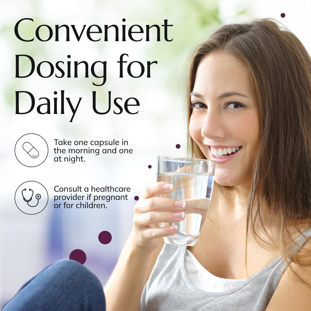 Energetic lifestyle person after taking supplement