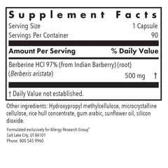 Metabolic support with berberine