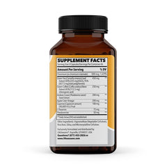 Theobromine and cocoa extract displayed with a natural background.