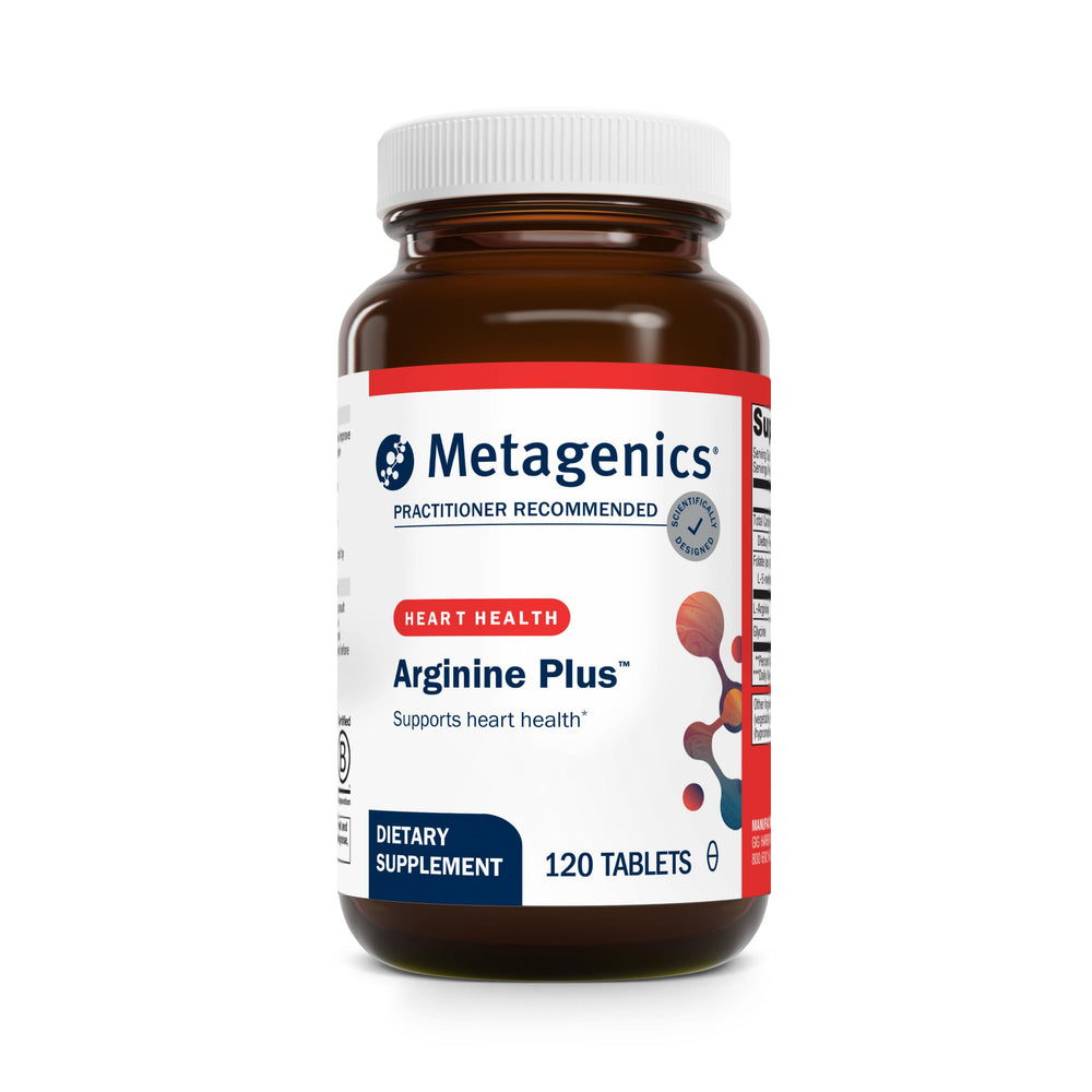 Bottle of Metagenics Arginine Plus 120 count