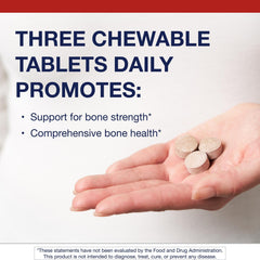 Close-up of chewable tablets on a white background