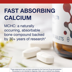 Graphic showing high phosphorus content: 520 mg per 3 tablets