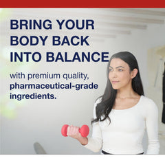 GMP-certified manufacturing and third-party testing seals