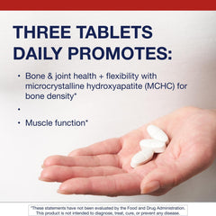 Metagenics Bone Builder with Magnesium bottle with tablets visible