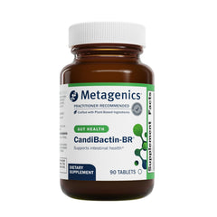 Metagenics CandiBactin-BR bottle with 90 tablets