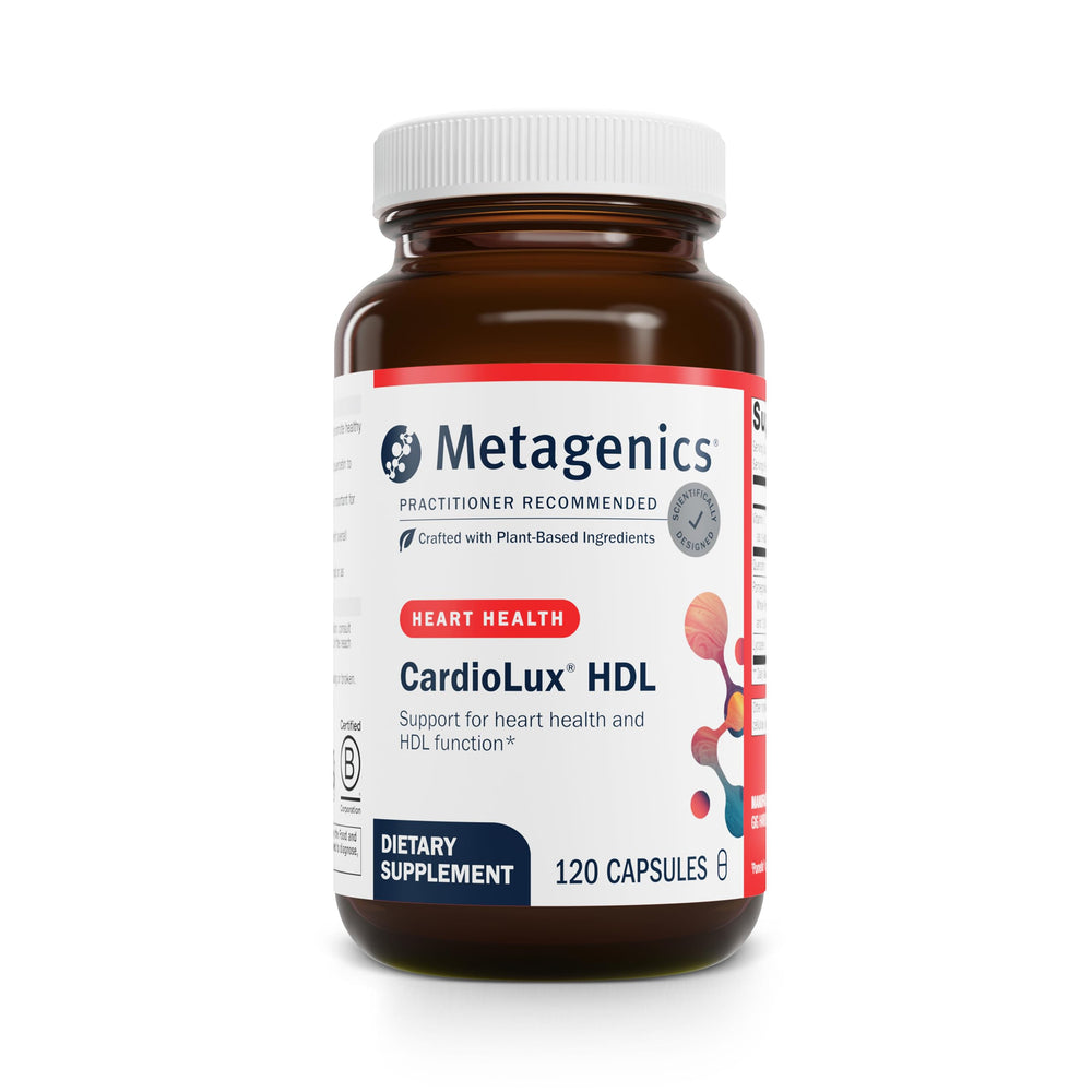 Metagenics CardioLux HDL bottle front label