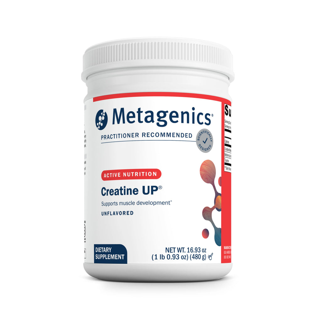 Front label of Metagenics Creatine UP