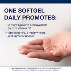 Vitamin D3 softgels in coconut and MCT oil for absorption