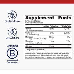 Front view of Metagenics Fibroplex packaging and label
