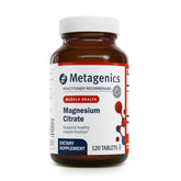 Metagenics Magnesium Citrate 300 mg and Calcium 60 mg bottle – 120 count