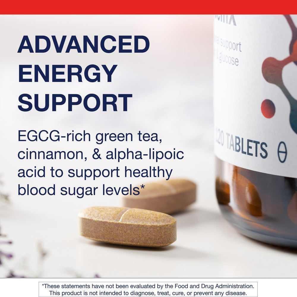 Non-GMO and gluten-free label for MetaGlycemX