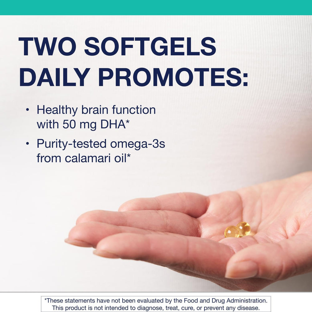 Softgels poured into a spoon for serving