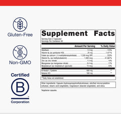 Close-up of L-5-MTHF folate component