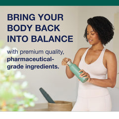 Non-GMO and gluten-free certification icons for the product