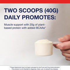 Metagenics Perfect Protein Pea and Rice vanilla pouch highlights non-GMO gluten-free dairy-free formula