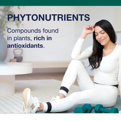 Ingredients panel displaying vitamins A-K and minerals