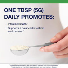 Metagenics Probioplex powder dissolving in water for easy digestion support