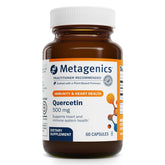 Bottle of Metagenics Quercetin 500 mg capsules