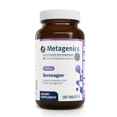 Metagenics Serenagen bottle and capsules