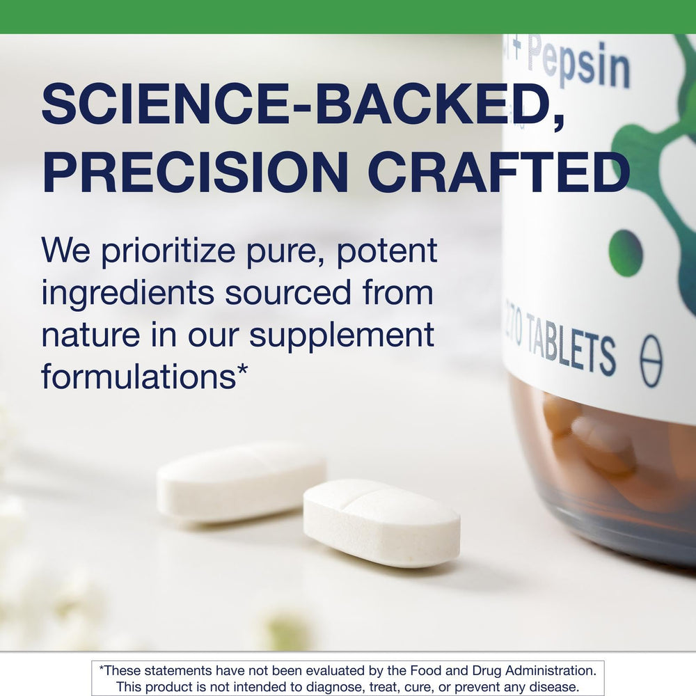Digestive support graphic for Metagenics SpectraZyme Betaine HCl + Pepsin
