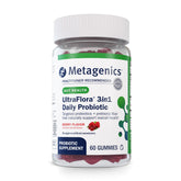 Metagenics UltraFlora 3-in-1 Daily Probiotic & Postbiotic Gummies bottle
