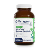 Metagenics UltraFlora Balance Probiotic bottle label