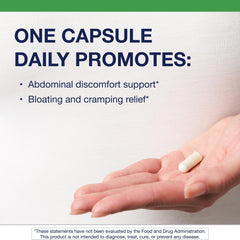 Close-up of UltraFlora IB Probiotic bottle with label