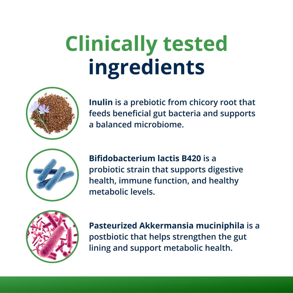 Immune support and gut microbiome concept
