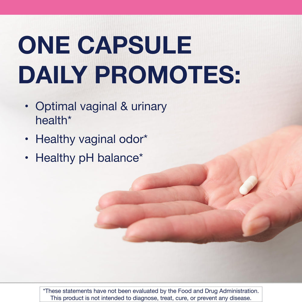 Graphic illustration of Lactobacillus rhamnosus GR-1 and Lactobacillus reuteri RC-14
