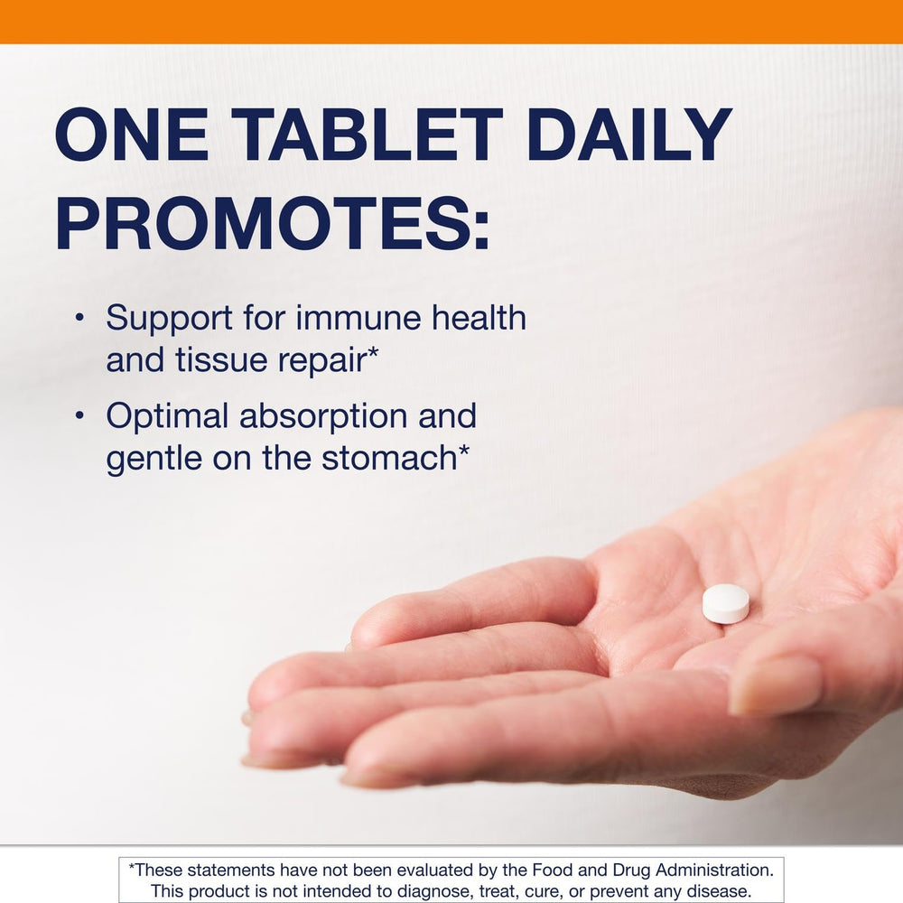 Packaging of Metagenics Zinc A.G. non-GMO and gluten-free