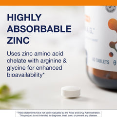 Illustration of zinc supporting immune function and antioxidant activity