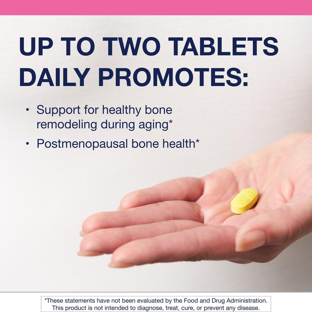 Dosage instruction for Ostera: take one tablet twice daily